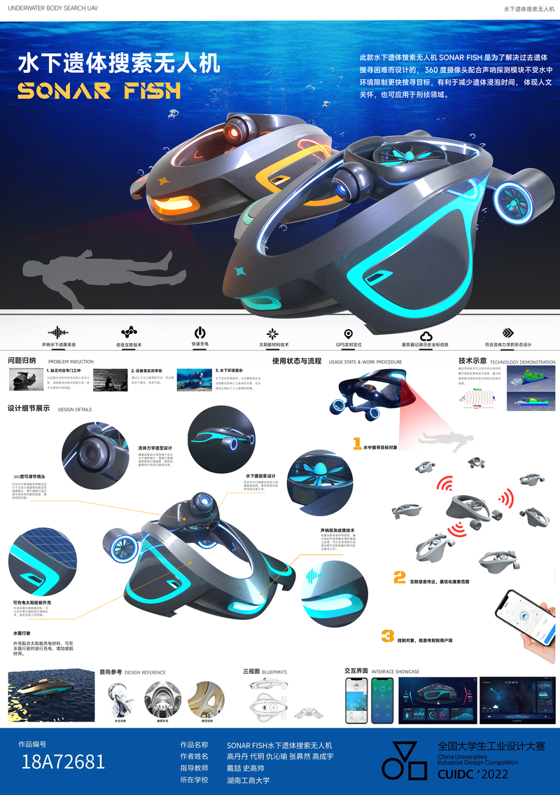 1-SONAR FISH水下遗体搜索无人机   一等奖 （高丹丹，代玥,仇沁瑜,张奡然,高成宇,）.jpg